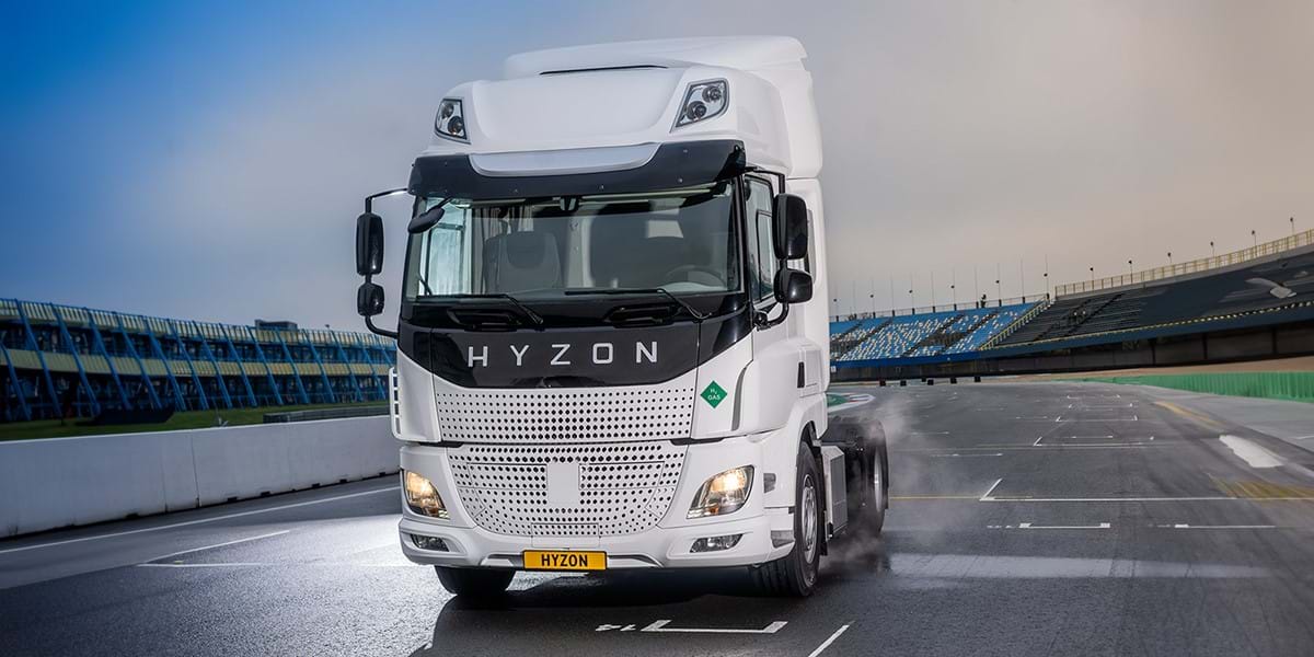 Hyzon hydrogen truck