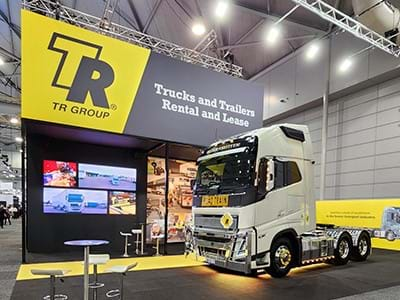 TR Group stand at Brisbane Truck Show