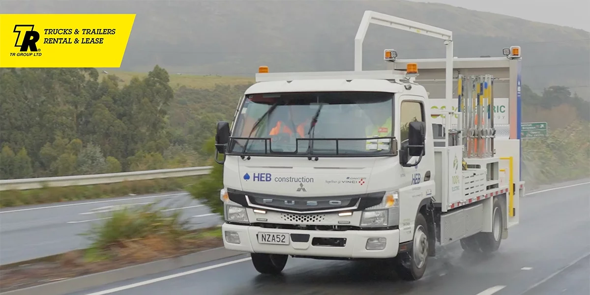 The HEB Construction EV Vehicle