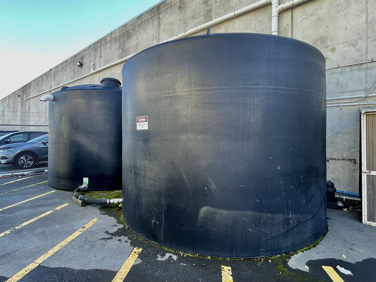 Water Conservation at TR Group - water tanks